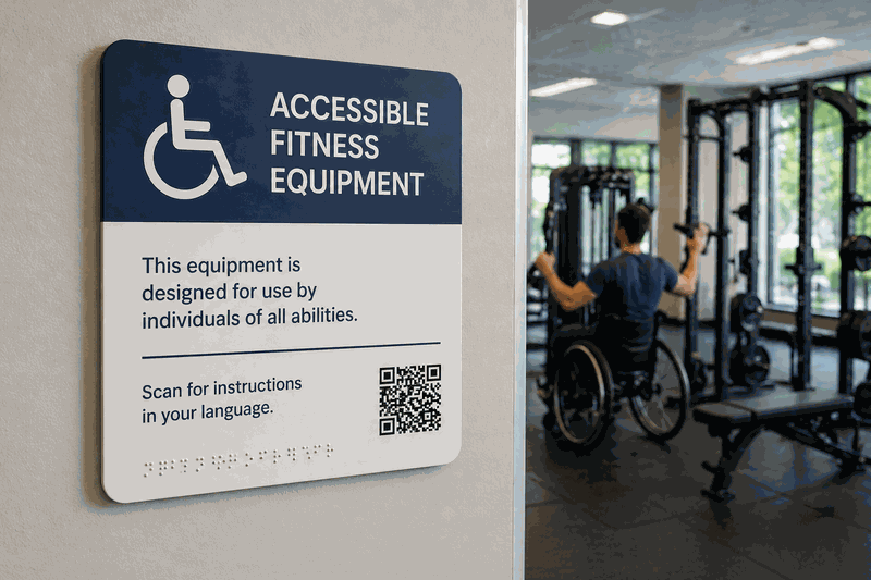 SignSafe in Action: Enhancing ADA Signage